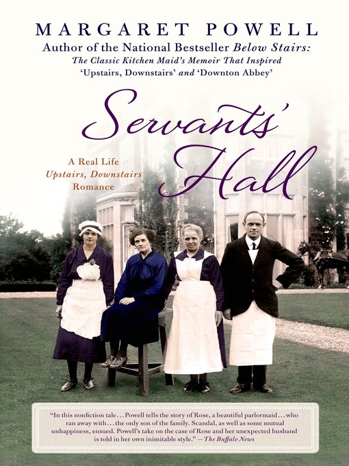 Title details for Servants' Hall by Margaret Powell - Wait list